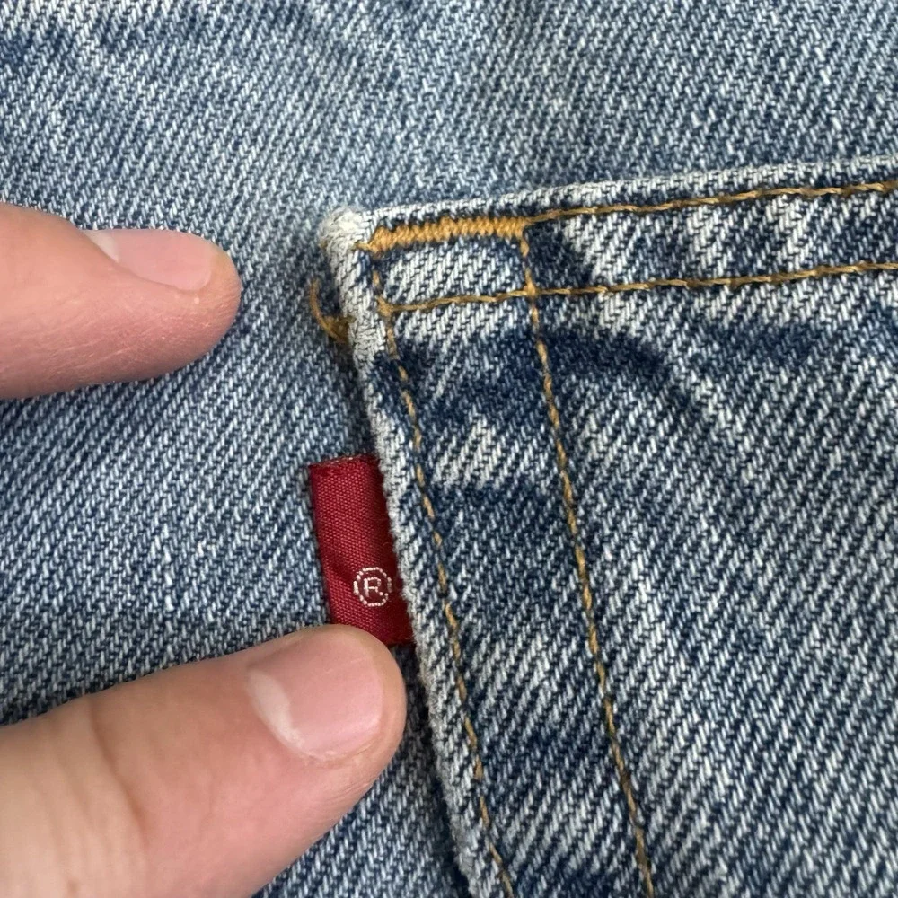 Vintage Levis 550 Jeans Mens 32x30 Blue Relaxed Fit Fading Loose Casual‎ Y2K